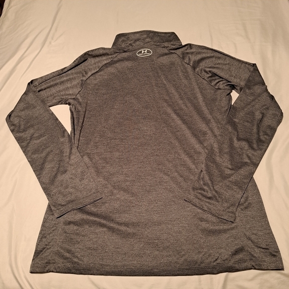 Under Armour women's XXL gray 1/2 zip up top NWT - Picture 3 of 5